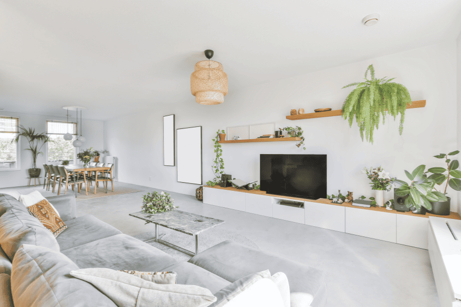 white living room design ideas