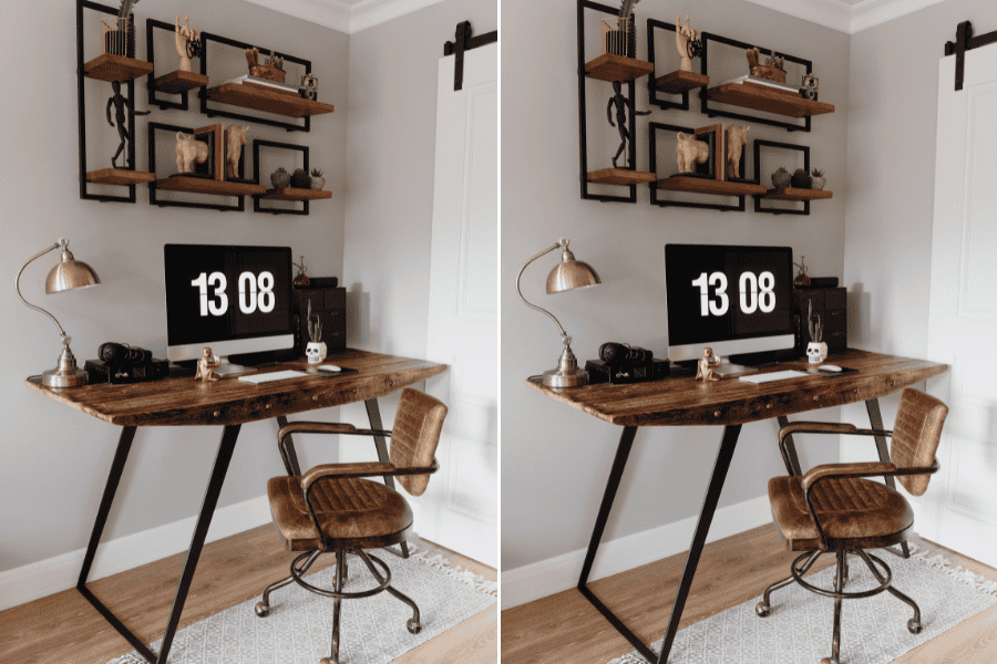 vintage men’s home office ideas