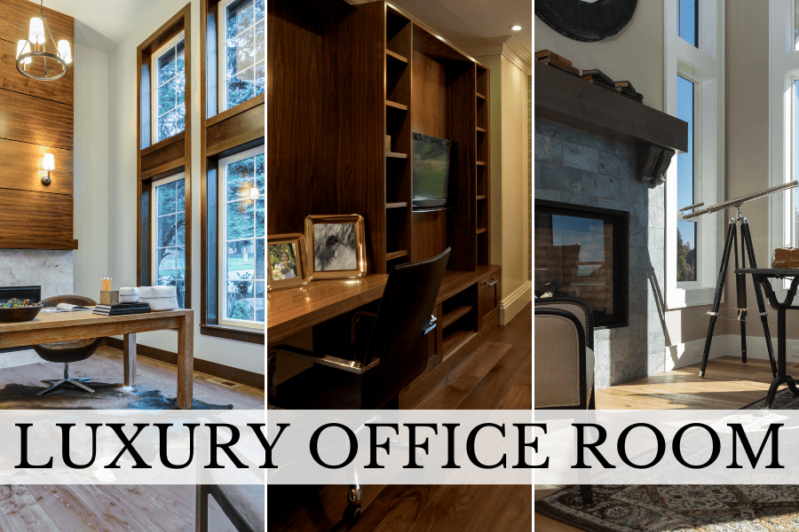 luxury office room