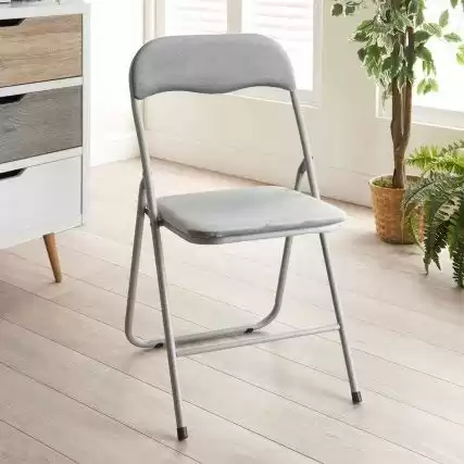 Luxe Velvet Folding Chair