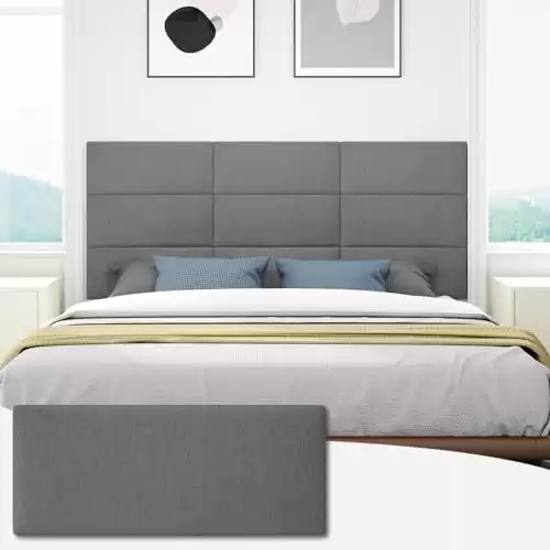 Wall Mounted Peel and Stick Headboard Panels