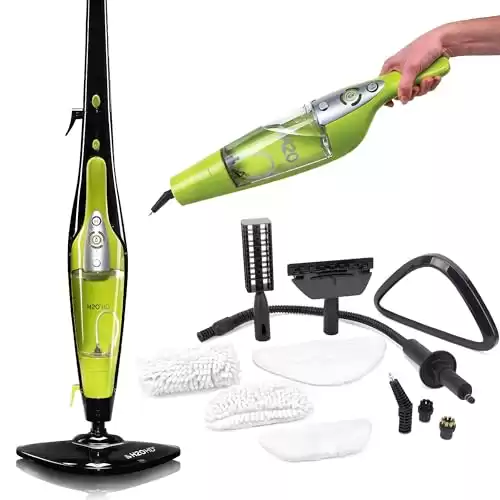 H2O HD Steam Mop and Handheld Steam Cleaner