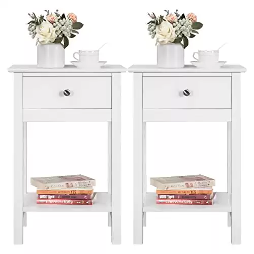 Small White Bedside Tables