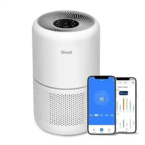 LEVOIT Smart Air Purifier with Real Time Air Quality Sensor