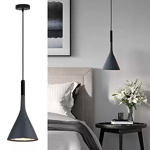 Grey Pendant Light Fixture