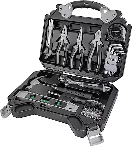 Amazon Basics Household Tool Set