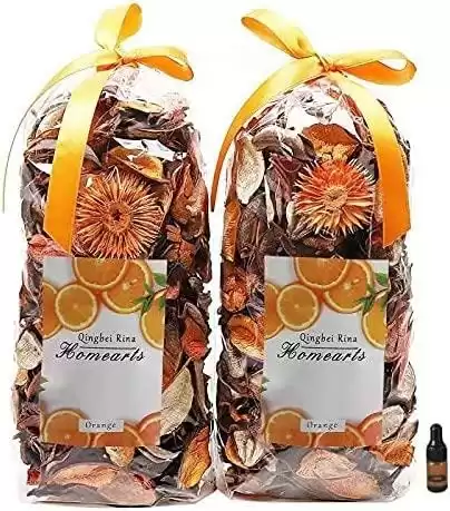 2 Pack Citrus Orange Pot Pourri