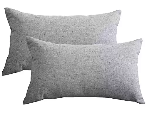 Pack of 2 Linen Cushion Covers