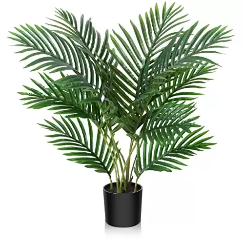 Faux Areca Palm Plant