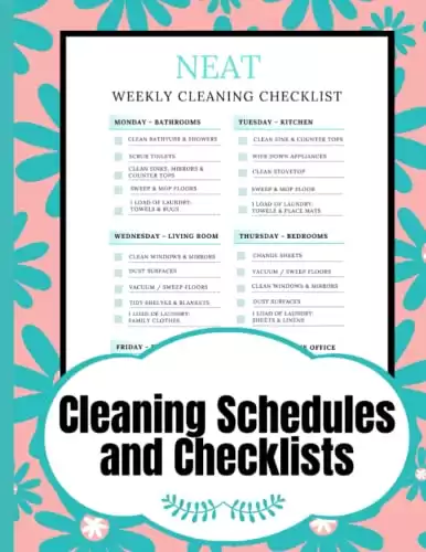 12 Months of Daily, Weekly and Monthly Cleaning Schedules