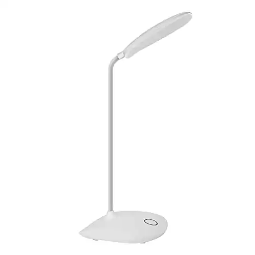 Battery Operated LED Desk Lamp with Flexible Gooseneck