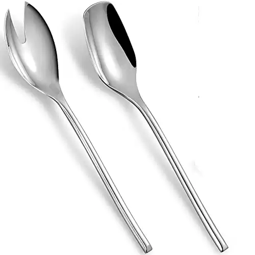 Large Stainless Steel Salad Servers