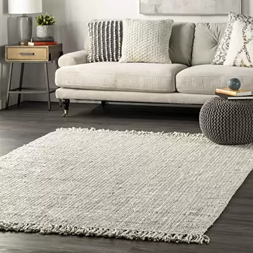 Farmhouse Chunky Jute Area Rug