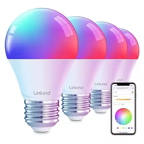 Alexa & Google Home Smart LED Light Bulbs