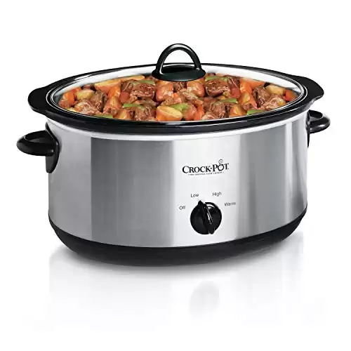 Crock-Pot 7 Quart Oval Manual Slow Cooker