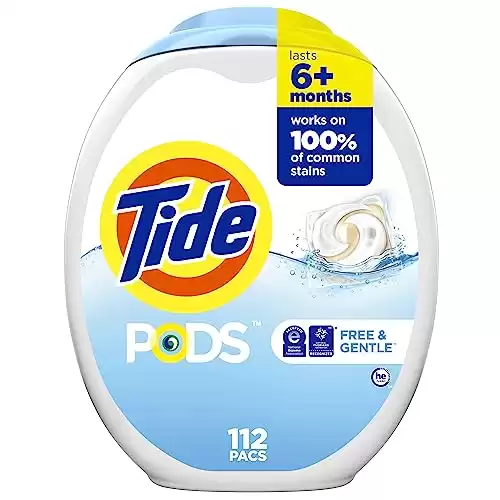 Tide PODS Free and Gentle Laundry Detergent