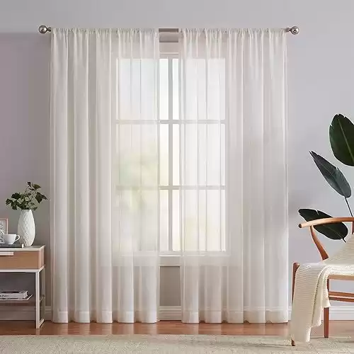 Linen Sheer Curtains