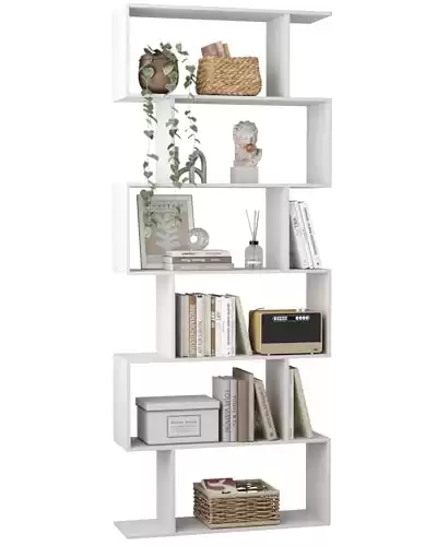 6-Tier Bookshelf