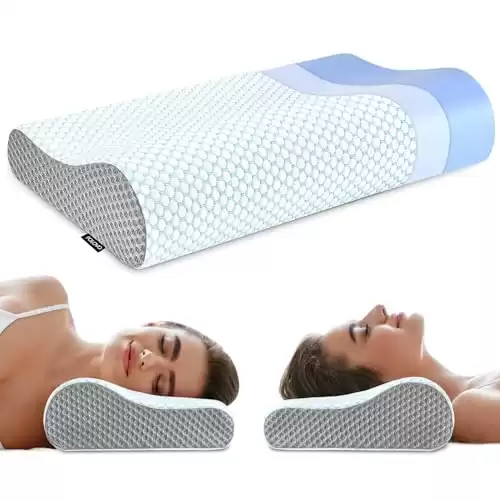 Ergonomic Memory Foam Pillow