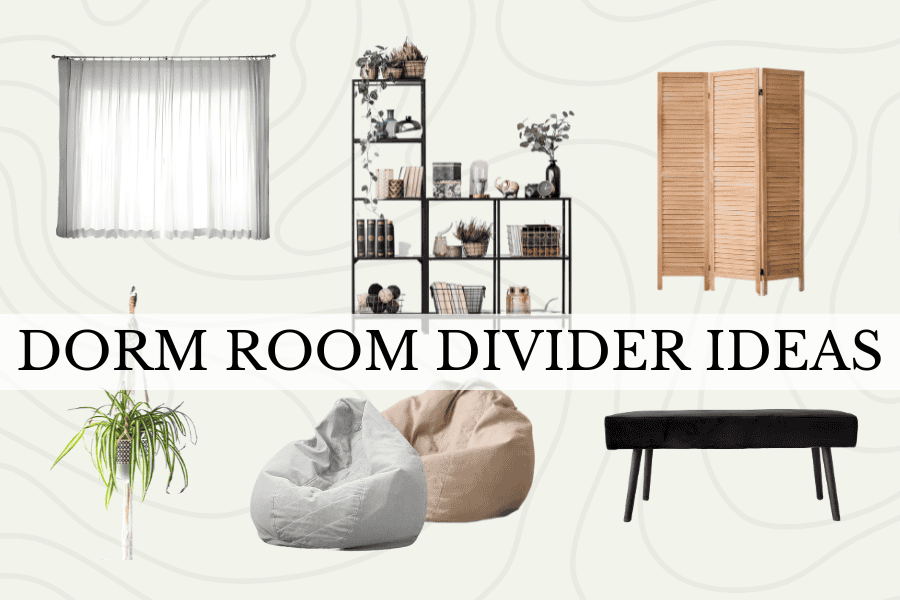 dorm room divider ideas