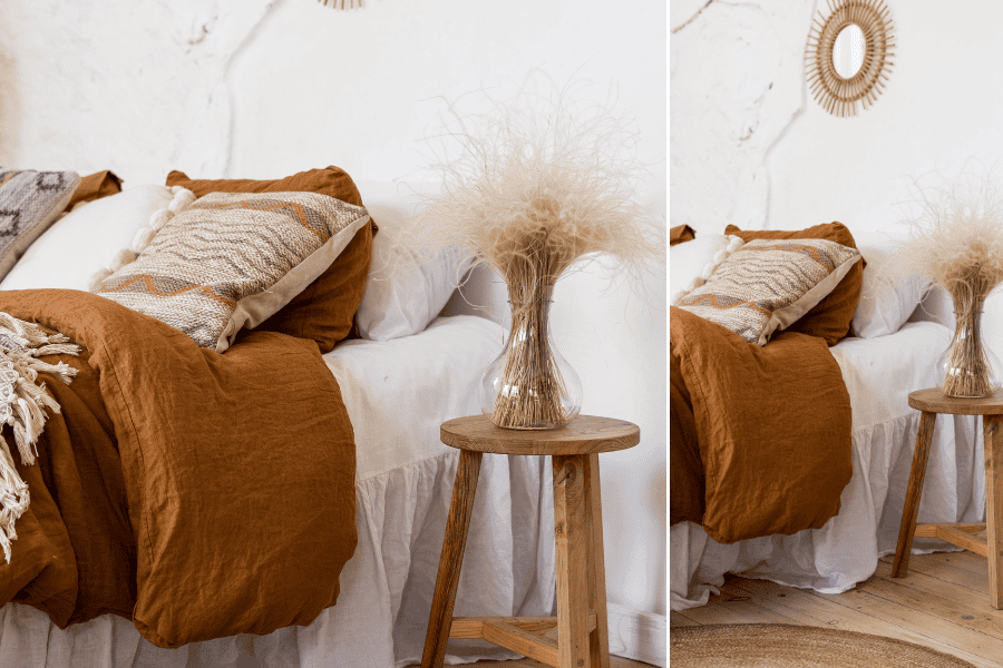 modern boho bedroom decor